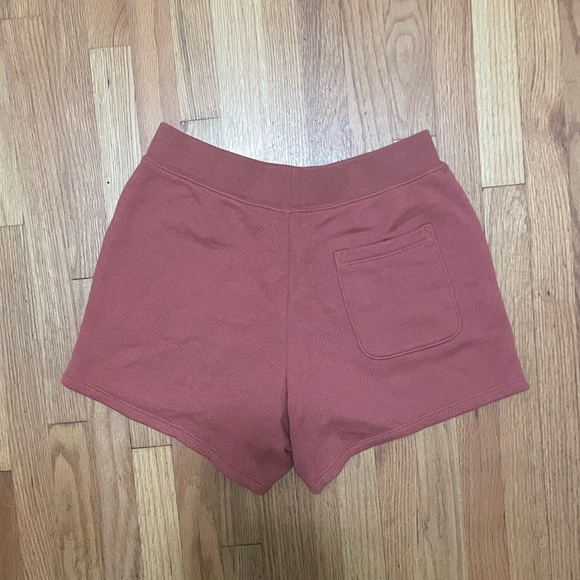 Madewell shorts! part of matching set. Dark peach color - Picture 3 of 3